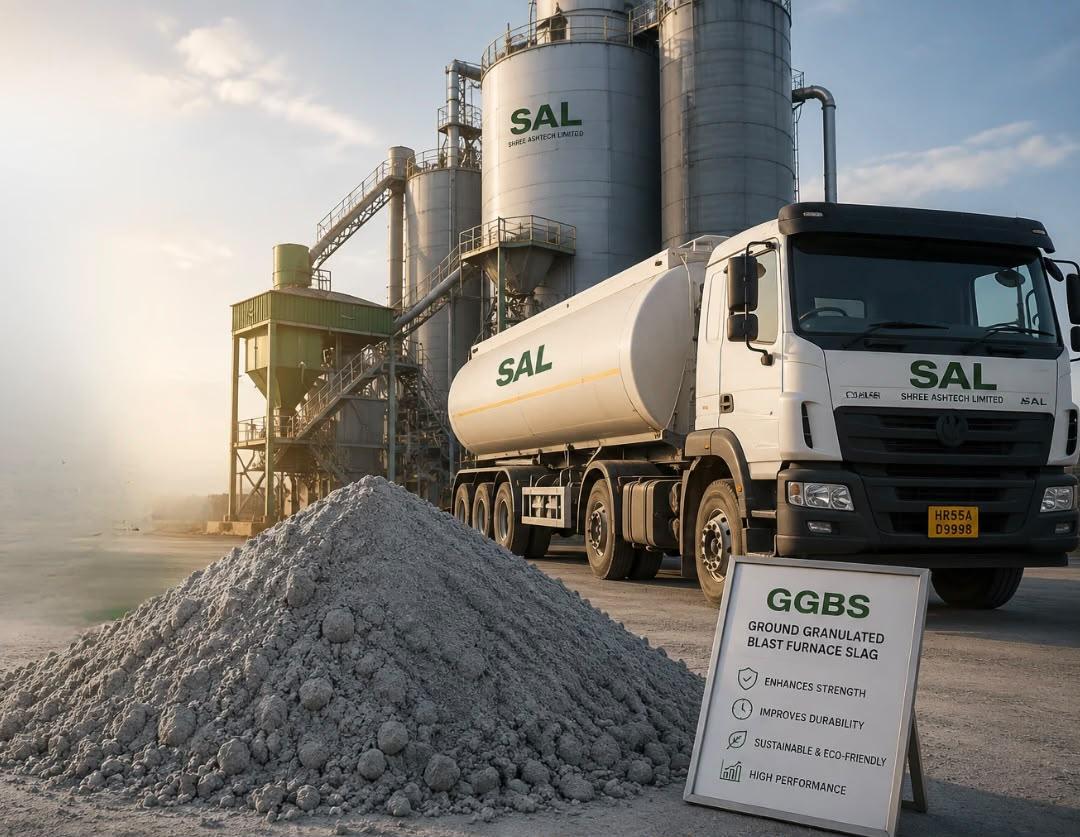 GGBS ground granulated blast furnace slag supply and logistics